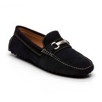 Solac Suede Moccasin // Blue (Euro: 43)