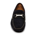 Solac Suede Moccasin // Blue (Euro: 40)