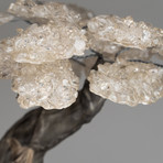 The Energy Tree // Genuine White Quartz Tree + Amethyst Matrix // Custom // XL