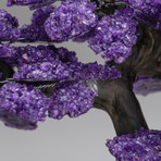 The Relaxation Tree // Genuine Amthyst Tree + Quartz Crystal Matrix // Custom // XL