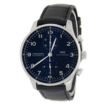 IWC Portuguese Chronograph Automatic // IW371447 // Pre-Owned