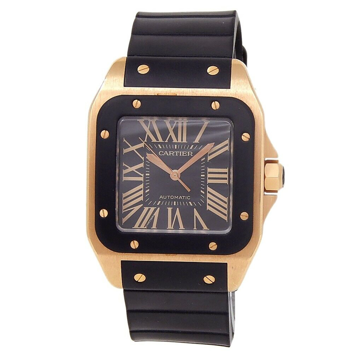 Cartier Santos 100 XL Automatic // W20124U2 // Pre-Owned - Acclaimed ...