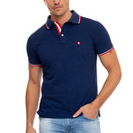 Men's Stepper Short-Sleeve Polo // Navy (L)