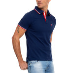 Men's Stepper Short-Sleeve Polo // Navy (S)