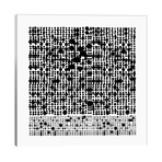 Black+White Dot Gallery Wall I // The Maisey Design Shop (26"W x 26"H x 1.5"D)