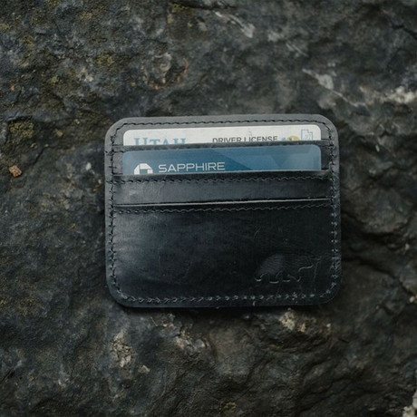 Kenai Minimalist Wallet // Black