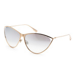Women's New Motard Sunglasses // Rose Gold