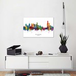 Melbourne Australia Skyline // Michael Tompsett (40"W x 26"H x 1.5"D)