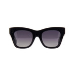 Women's Cat Eye CL4004IN Polarized Sunglasses // Black + Gray Gradient