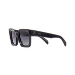 Unisex Squared CL40130I Polarized Sunglasses // Black + Gray