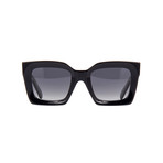 Unisex Squared CL40130I Polarized Sunglasses // Black + Gray