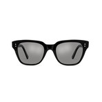 Unisex Geometric CL40061I Polarized Sunglasses // Black + Gray