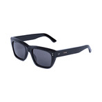 Women's Geometric CL40082F Polarized Sunglasses // Black + Gray