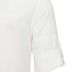 Emilio Button-Up Shirt // White (L)