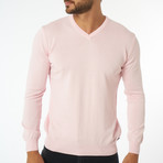 Zolia Sweater // Pink (Small)