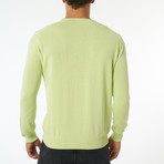 Zolia Sweater // Pistachio Green (Large)