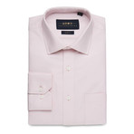 Fine Twill Button-Up Shirt // Pink (S)