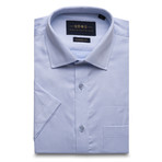 Dobby Button-Up Shirt II // Blue (L)