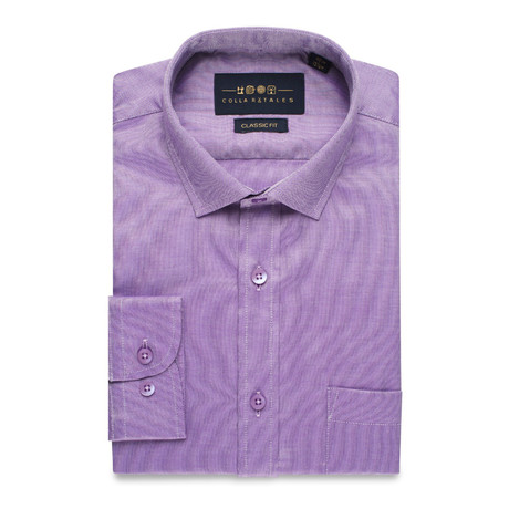 Button-Up Shirt // Lavender (S)