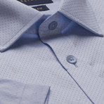 Dobby Button-Up Shirt II // Blue (L)