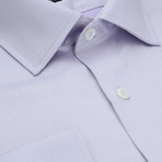 Fine Twill Button-Up Shirt // Lavender (XL)