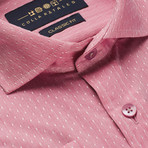 Extreme Cutaway Button-Up Shirt // Salmon (S)