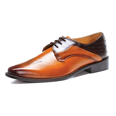 Primoz Dress Shoes // Cognac + Brown (US: 6.5)