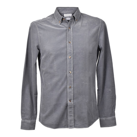 Brunello Cucinelli // Button-Up Shirt // Gray V2 (XS)