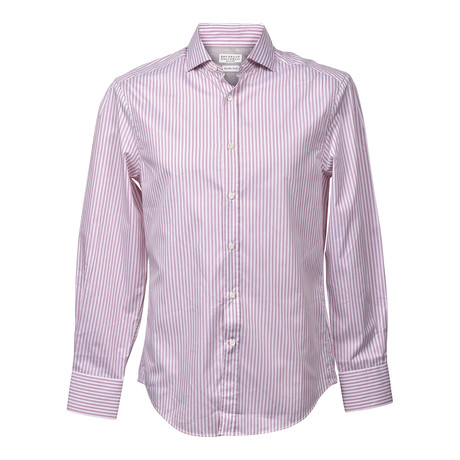 Brunello Cucinelli // Button-Up Shirt // Red (XS)