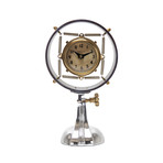 Deco Microphone Table Clock