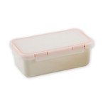 Hermetic Food Container // Set of 2 // 1 L (White)