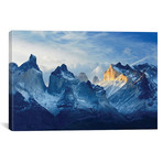 Chile, Patagonia, Torres del Paine National Park, Los Cuernos Sunset // Jaynes Gallery