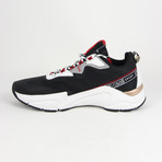 Men's Sport Running Sneaker // Black + White (Euro: 43)