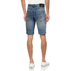 Marc Roll Cuff Jean Shorts // Light blue (38)