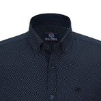 Gordon Button-Up Shirt // Black + White (2XL)