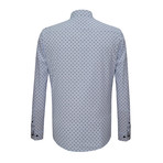 Casper Button-Up Shirt // Navy Blue (L)