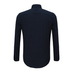 Gordon Button-Up Shirt // Black + White (2XL)