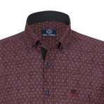 Raymond Button-Up Shirt // Bordeaux (2XL)