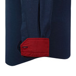 Owen Button-Up Plaid Shirt // Navy (L)