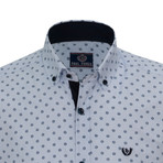 Casper Button-Up Shirt // Navy Blue (M)