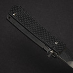 Shamsher “Paw Claw” // Carbon Fiber (Damasteel Blade)