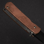 Shamsher “Paw Claw” // Copper DLC Black M390 Satin Blade