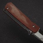 Shamsher “Paw Claw” // Brown Micarta M390 Satin Blade