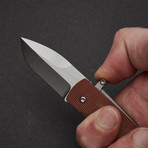 Shamsher “Paw Claw” // Brown Micarta M390 Satin Blade