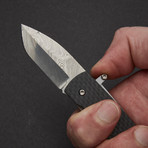 Shamsher “Paw Claw” // Carbon Fiber (Damasteel Blade)