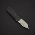 Shamsher “Paw Claw” // Carbon Fiber (Damasteel Blade)