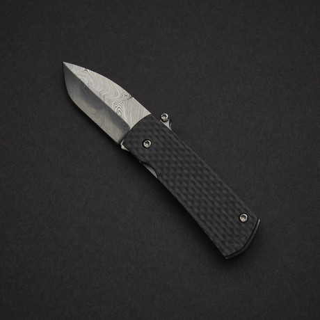 Shamsher “Paw Claw” // Carbon Fiber (Damasteel Blade)