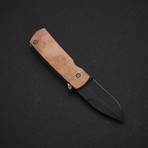 Shamsher “Paw Claw” // Copper DLC Black M390 Satin Blade