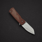 Shamsher “Paw Claw” // Brown Micarta M390 Satin Blade