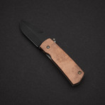 Shamsher “Paw Claw” // Copper DLC Black M390 Satin Blade